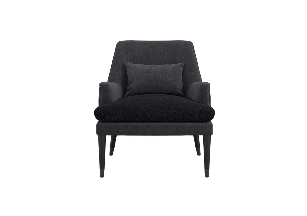 Saltmarsh Anthracite Grey Upholstered Chair – Time4Sleep