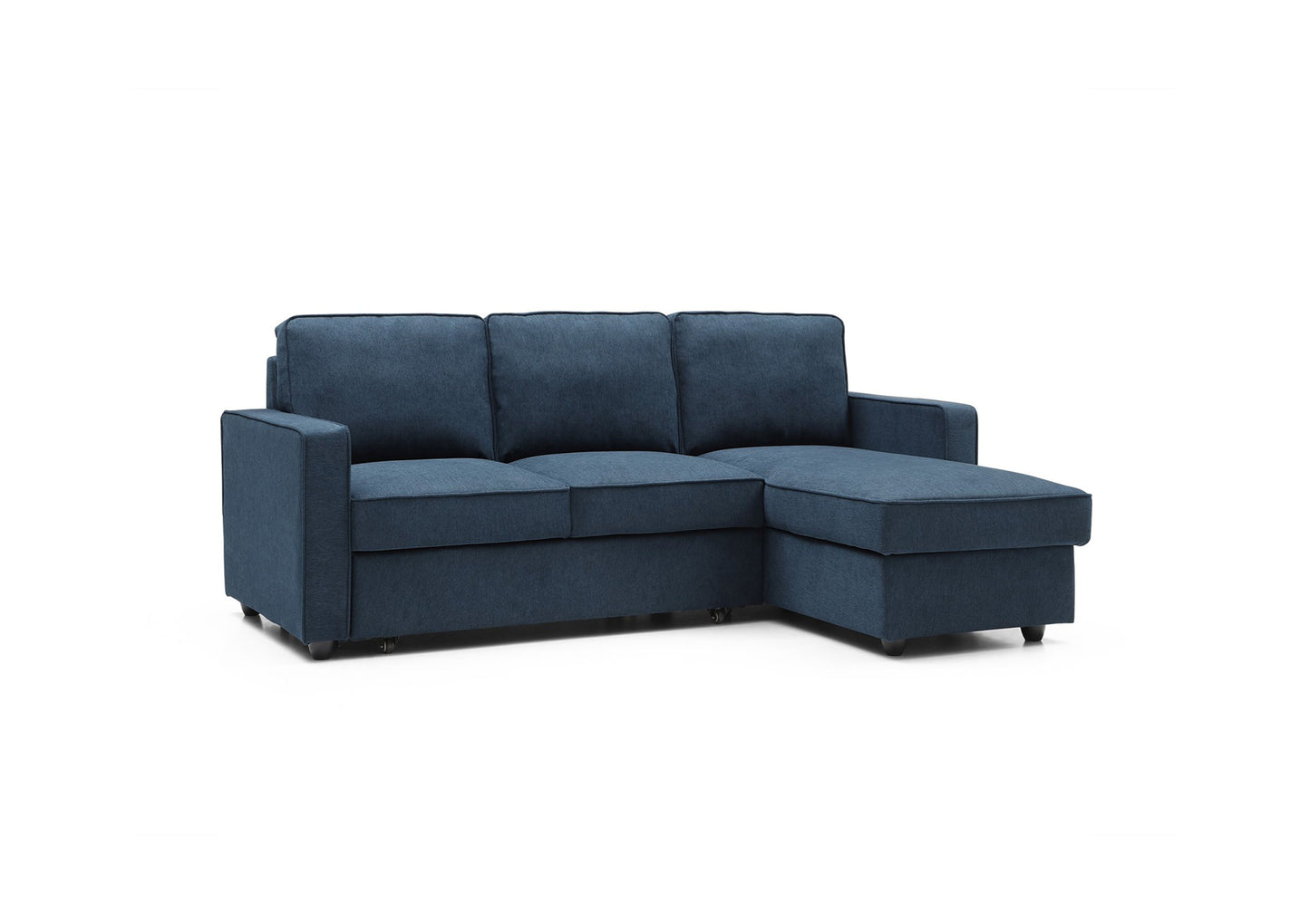 Richmond Blue Corner Sofa Bed Furniture time4sleepadmin