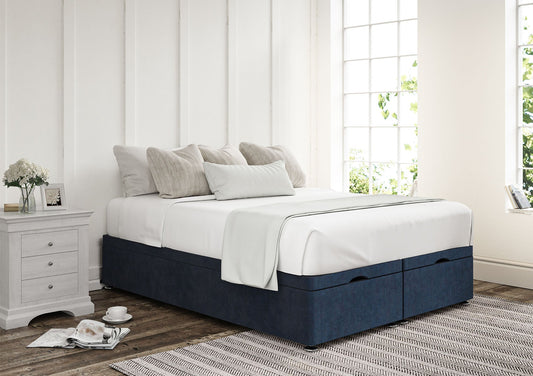 Ottoman End Lift Upholstered Base Only - Bed - Time4Sleep