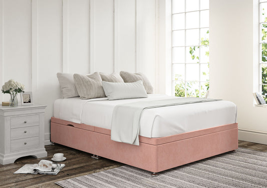 Ottoman Side Lift Upholstered Base Only Bed time4sleepadmin