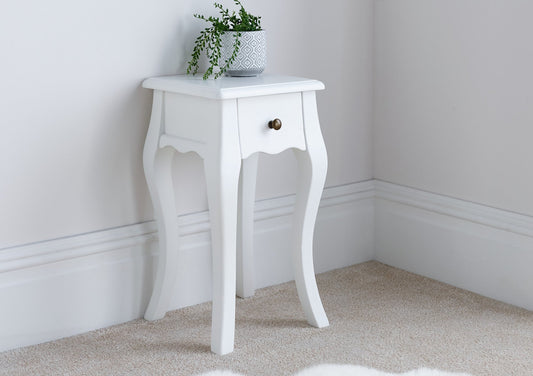 Sienna White Lamp Stand Furniture Time4Sleep