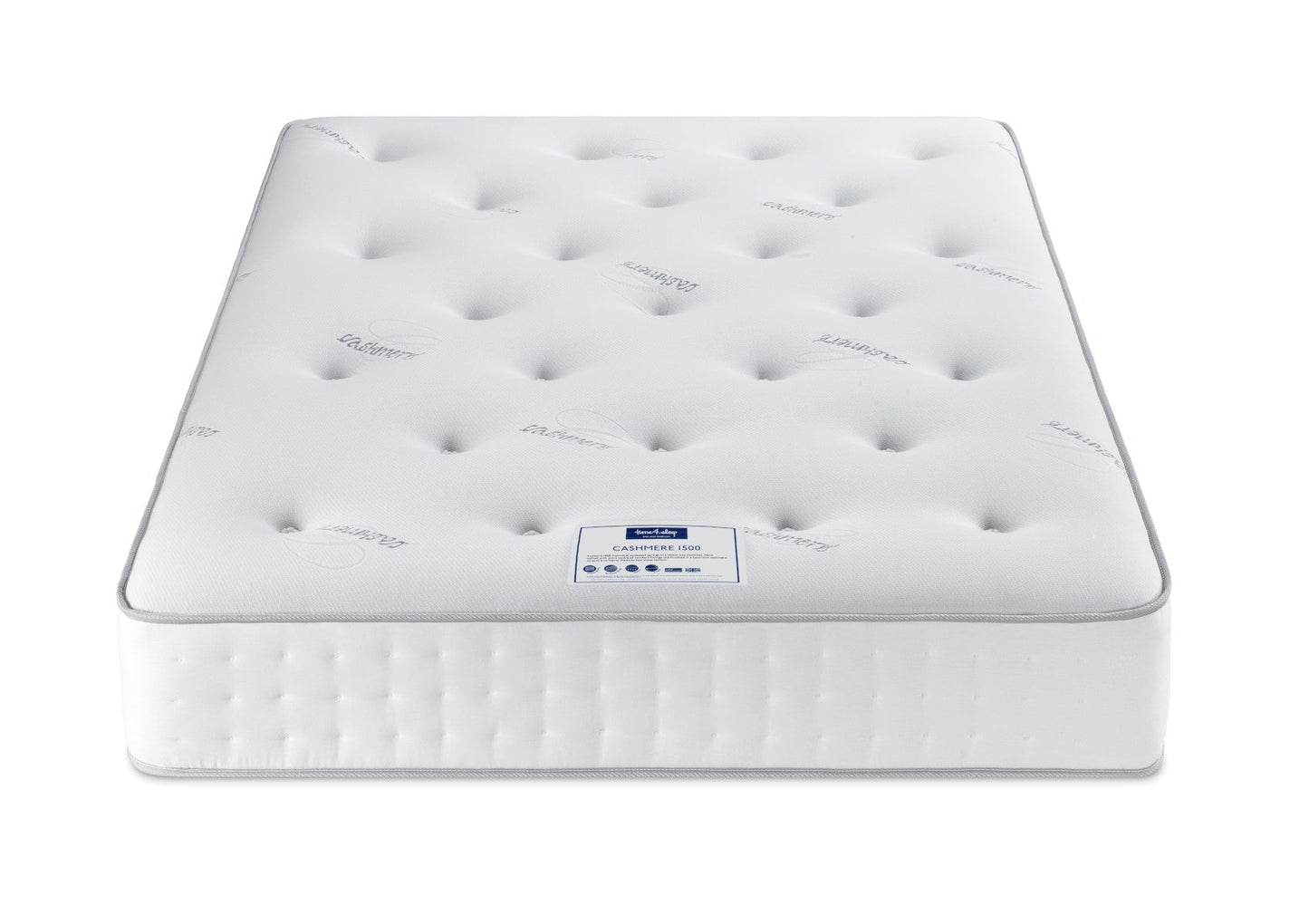Sleep Sanctuary Cashmere 1500 Pocket Sprung Mattress - Mattress - Time4Sleep