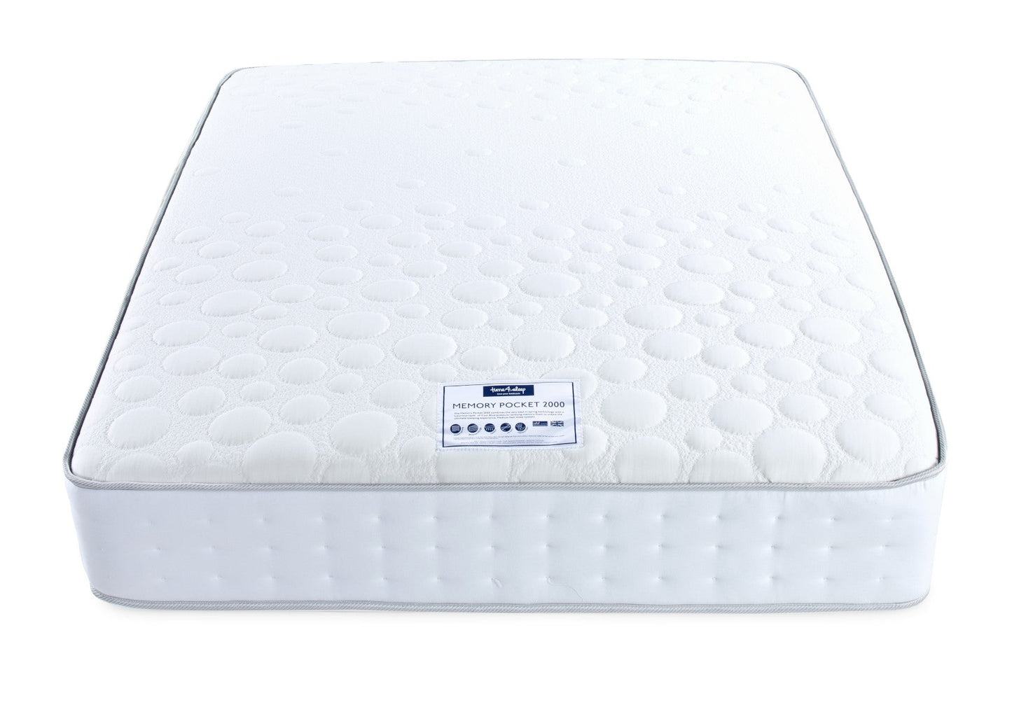 Sleep Sanctuary Memory Pocket 2000 Mattress Mattress Deluxe Double
