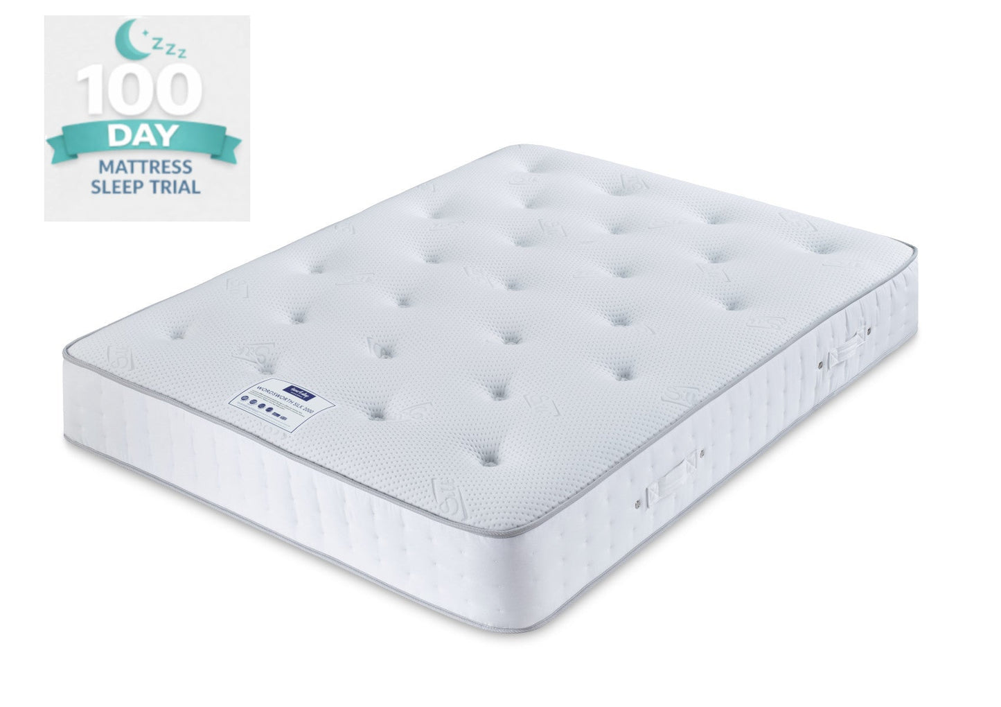 Sleep Sanctuary Wordsworth Silk 2000 Pocket Sprung Mattress Mattress Sleep Envy Single