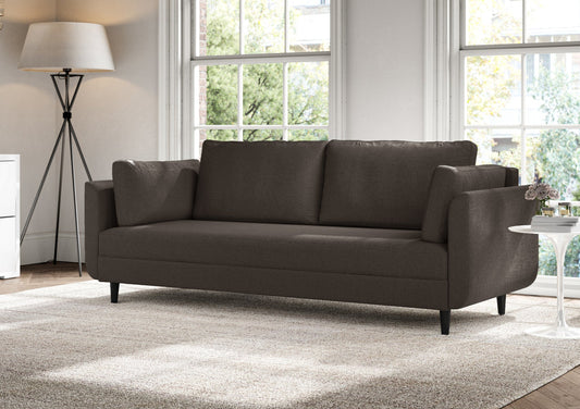 Sorrento Pocket Rest Charcoal Grey Sofa Bed - Furniture - Time4Sleep
