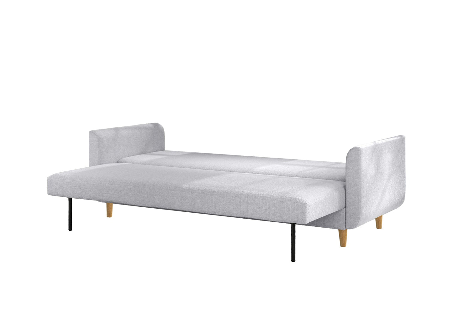 Sorrento Pocket Rest Powder Blue Sofa Bed Furniture Time4Sleep