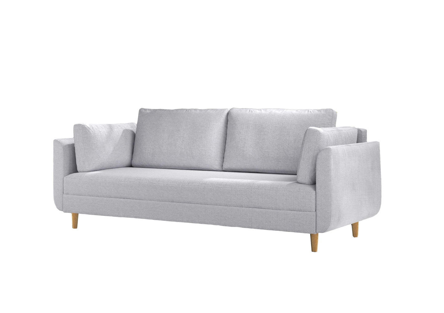 Sorrento Pocket Rest Powder Blue Sofa Bed Furniture Time4Sleep