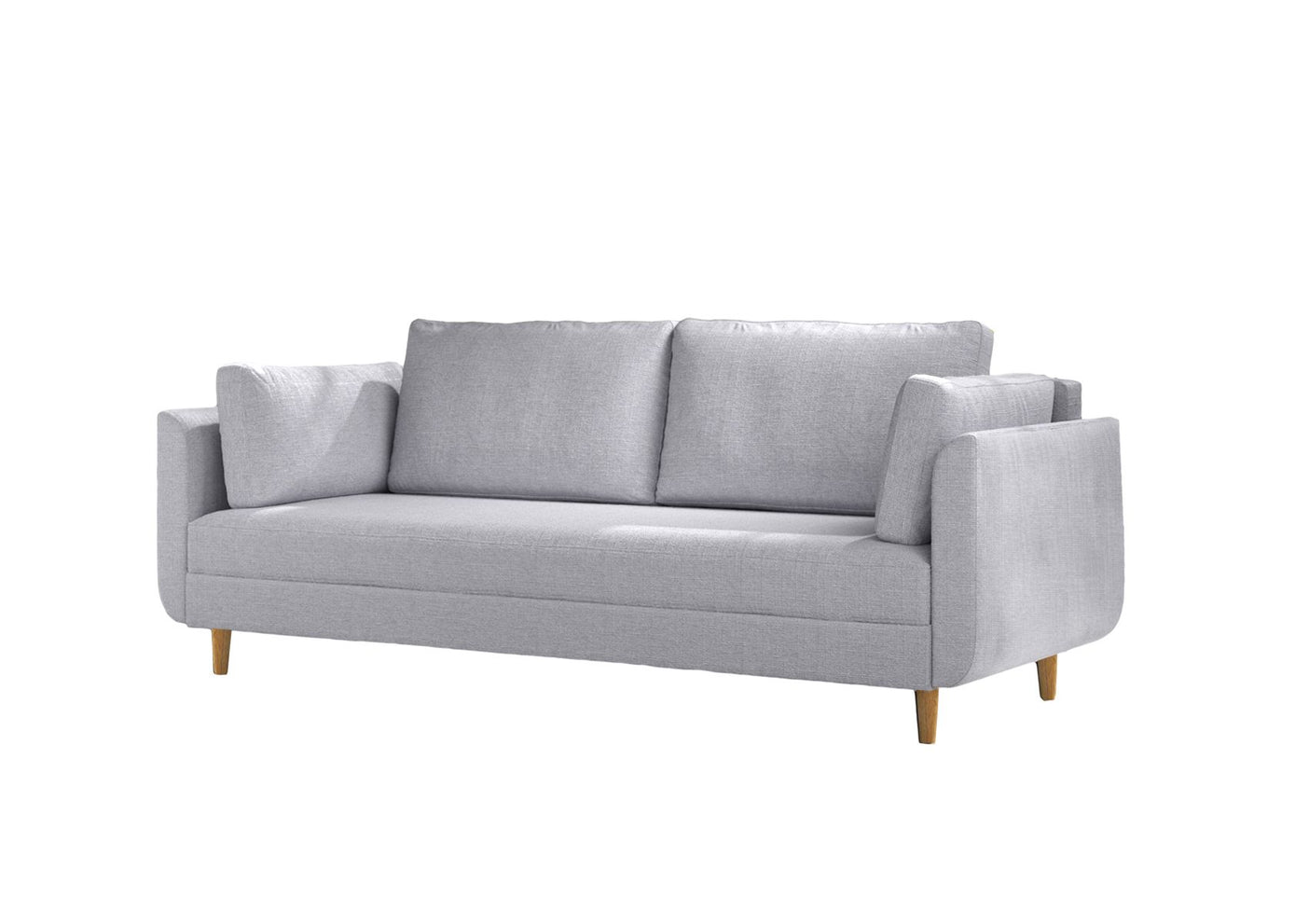 Sorrento Pocket Rest Powder Blue Sofa Bed – Time4Sleep