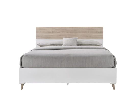 Stockholm White Double Bed Frame Bed Time4Sleep