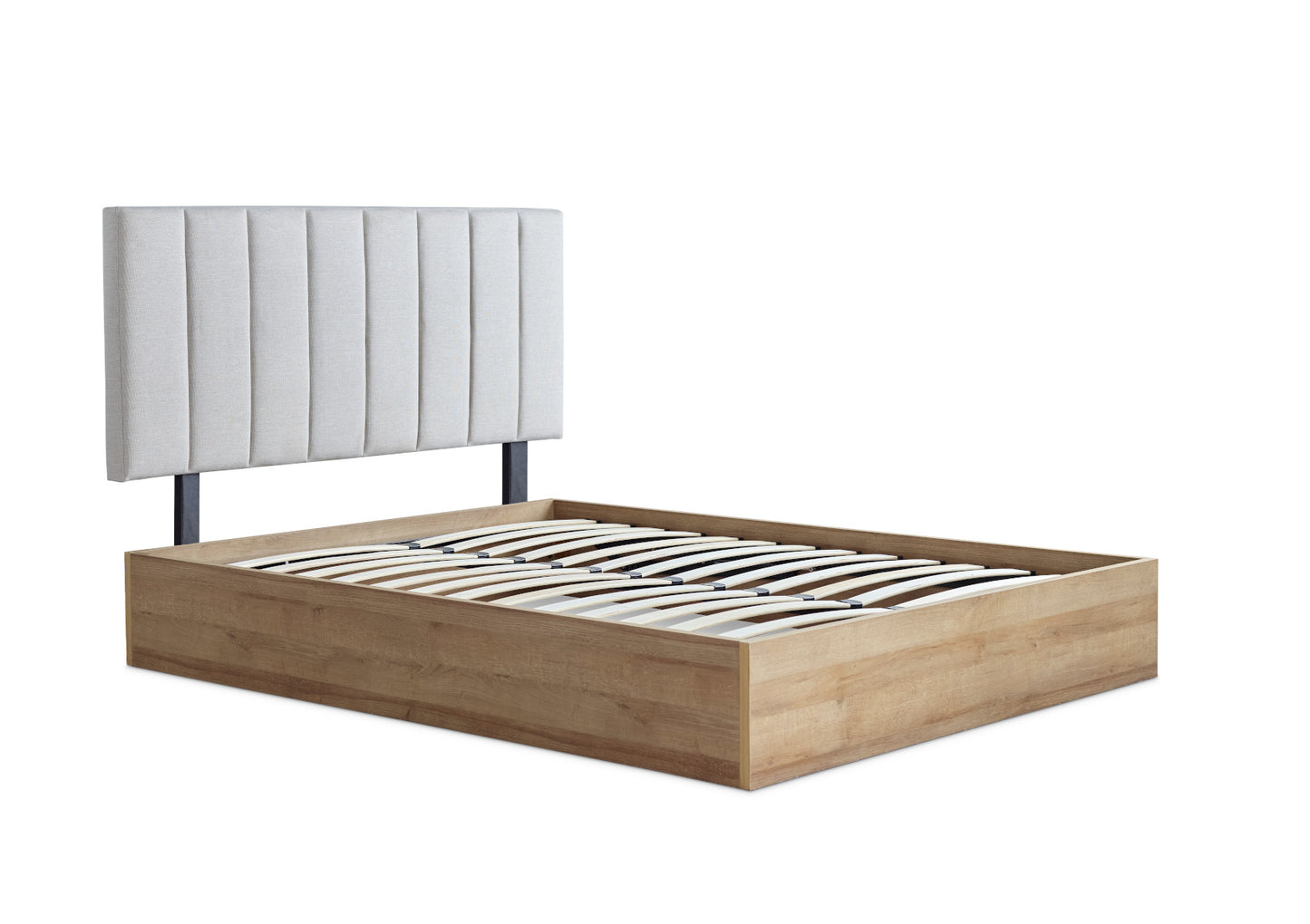 Molle Wooden Ottoman Including Off White Upholstered Headboard Bed time4sleepadmin