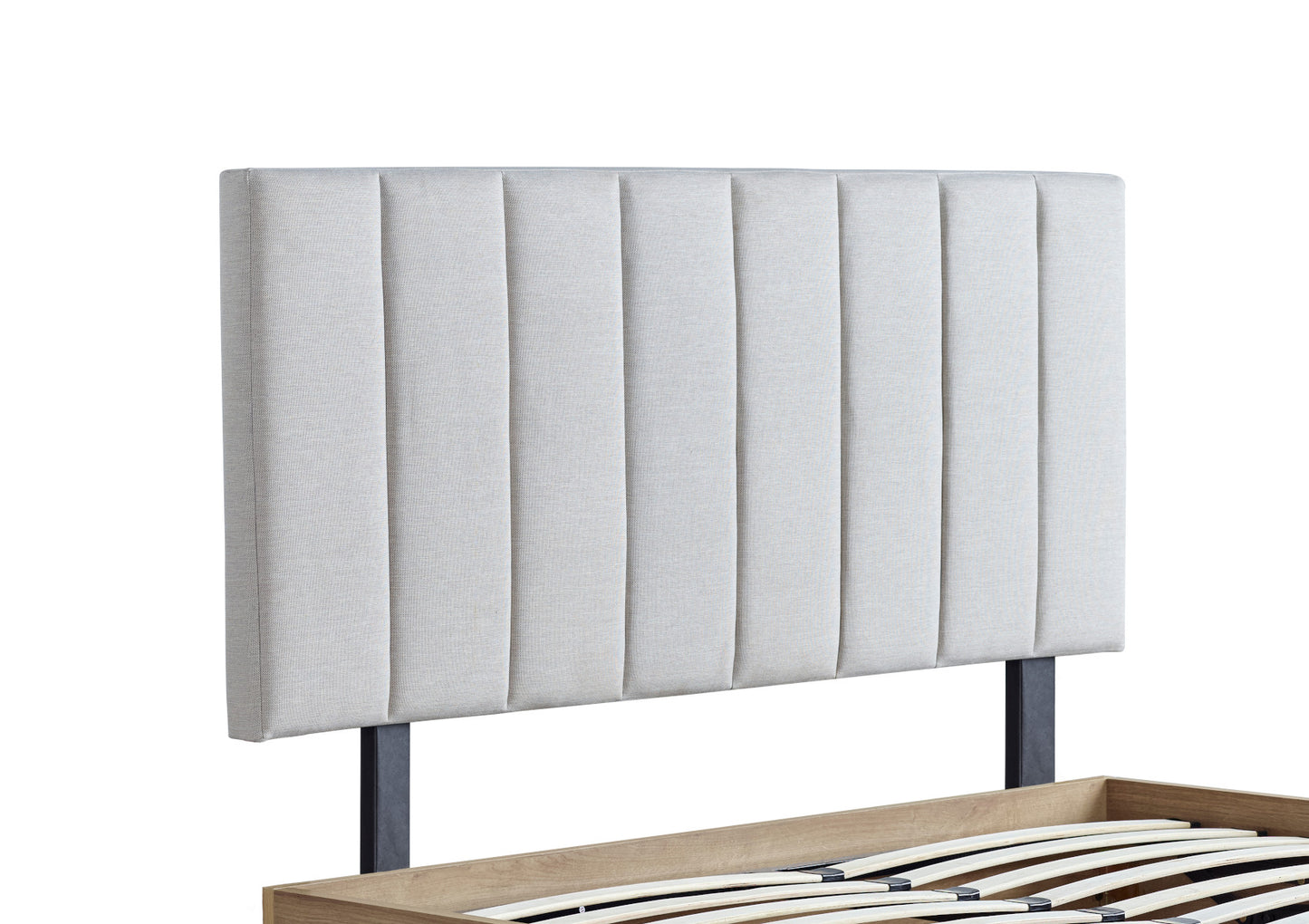 Molle Upholstered Off White Headboard Only Furniture time4sleepadmin
