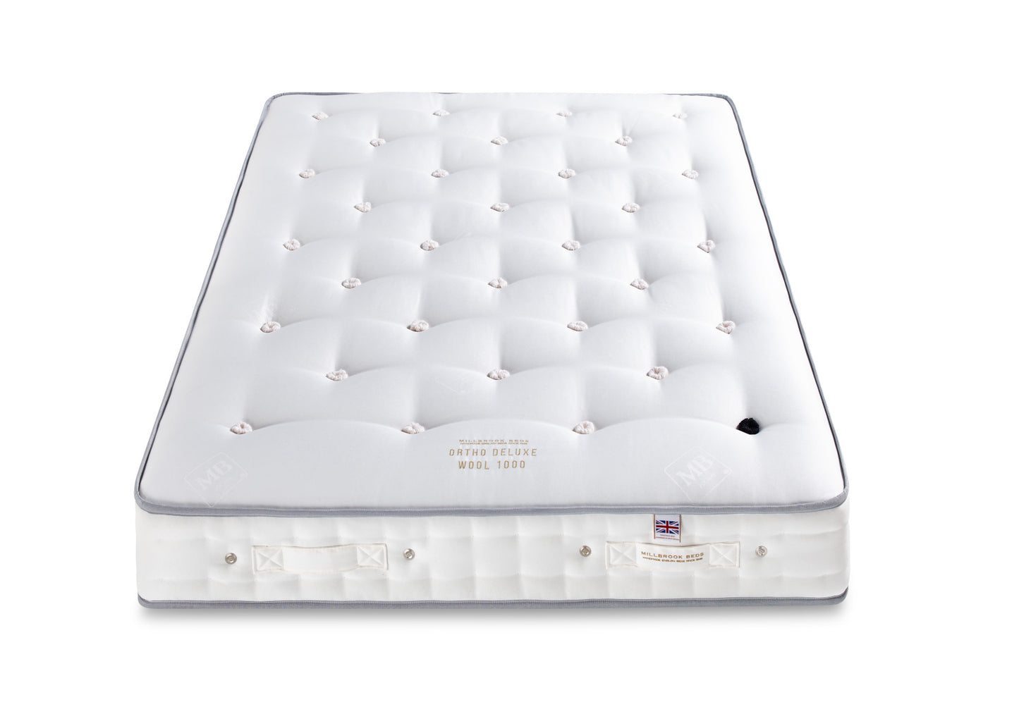 Millbrook Ortho Deluxe Wool Pocket 1000 Mattress Mattress time4sleepadmin