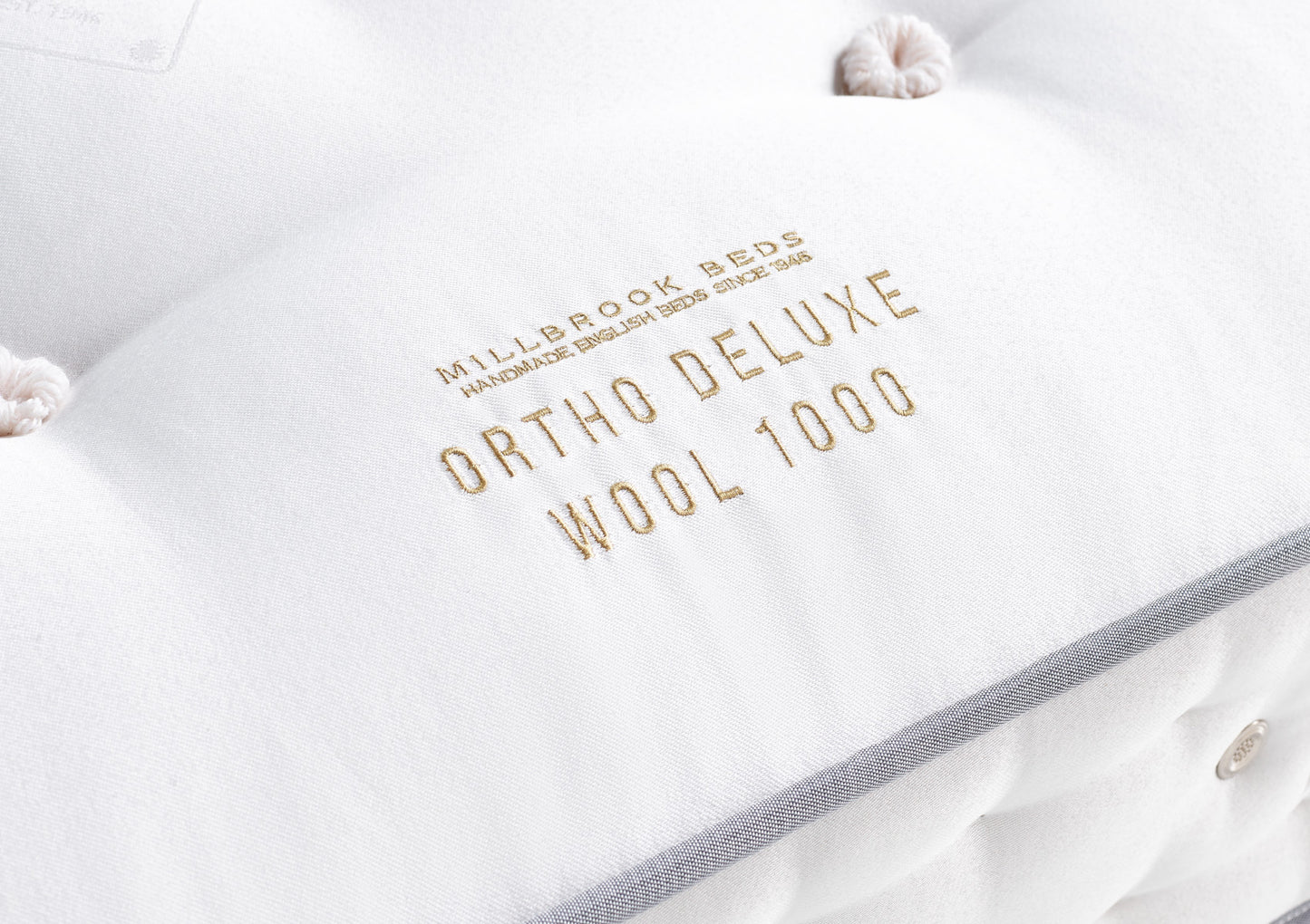Millbrook Ortho Deluxe Wool Pocket 1000 Mattress Mattress time4sleepadmin
