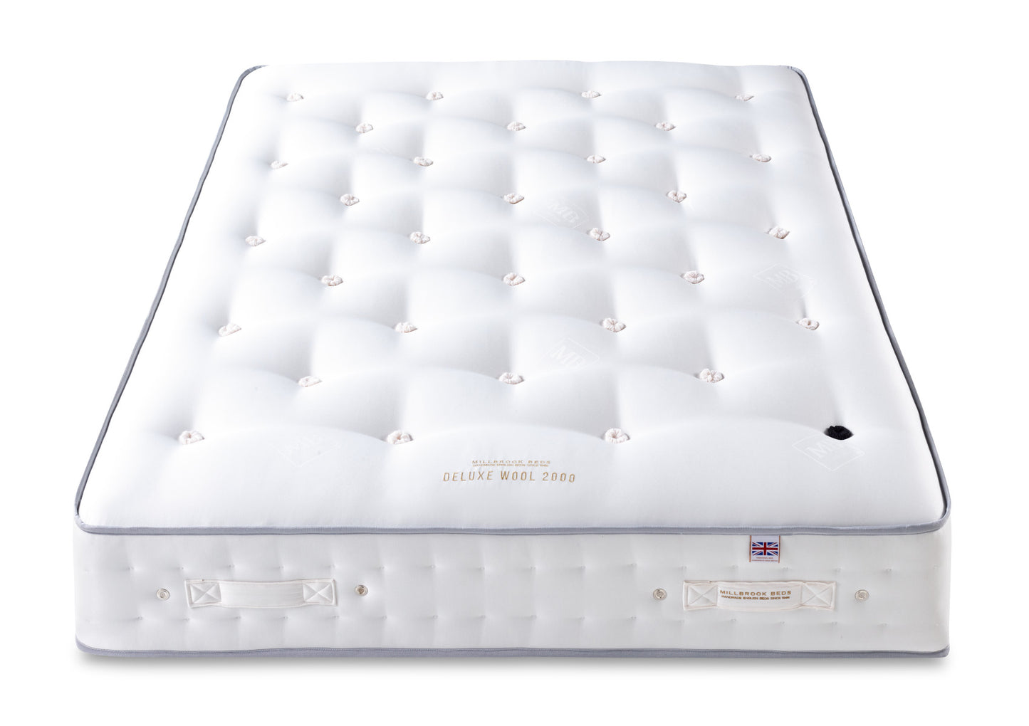 Millbrook Deluxe Wool Pocket 2000 Mattress Mattress time4sleepadmin
