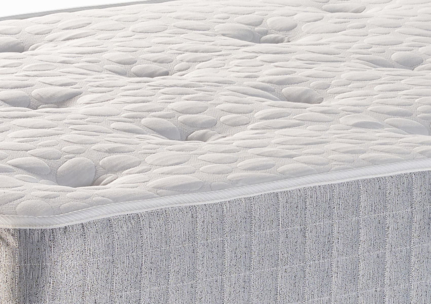 Valencia Stone Ottoman Bed Frame And Classic Deluxe Mattress - Bed - Time4Sleep