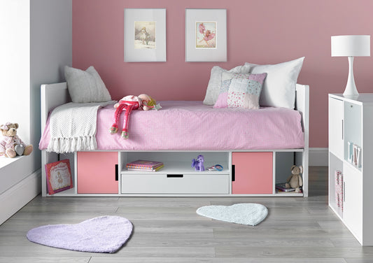Vancouver Cabin Bed - Pink Bed time4sleepadmin