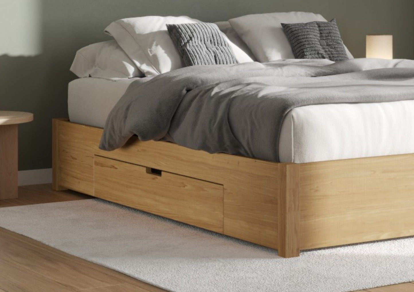 Weston Platform Bed Frame Bed Importas