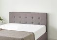 Essentials Upholstered Ottoman Grey Linen Bed Frame