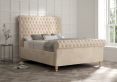 Aldwych Savannah Almond Upholstered Double Sleigh Bed Only