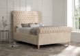 Aldwych Savannah Almond Upholstered Single Sleigh Bed Only