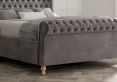 Aldwych Savannah Armour Upholstered Single Sleigh Bed Only