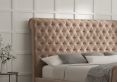 Aldwych Savannah Mocha Upholstered Double Sleigh Bed Only