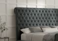 Aldwych Savannah Ocean Upholstered Double Sleigh Bed Only