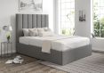 Amalfi Arran Pebble Upholstered Ottoman King Size Bed Frame Only