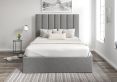 Amalfi Arran Pebble Upholstered Ottoman King Size Bed Frame Only