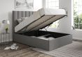 Amalfi Arran Pebble Upholstered Ottoman Double Bed Frame Only