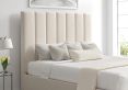 Amalfi Boucle Ivory Upholstered Ottoman Double Bed Frame Only