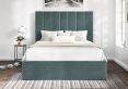 Amalfi Eden Sea Grass Upholstered Ottoman Super King Size Bed Frame Only