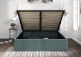Amalfi Eden Sea Grass Upholstered Ottoman King Size Bed Frame Only