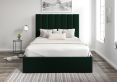 Amalfi Hugo Bottle Green Upholstered Ottoman Double Bed Frame Only