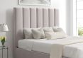 Amalfi Hugo Dove Upholstered Ottoman King Size Bed Frame Only