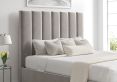 Amalfi Hugo Platinum Upholstered Ottoman Double Bed Frame Only