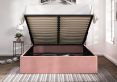 Amalfi Hugo Powder Upholstered Ottoman Single Bed Frame Only