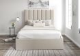 Amalfi Trebla Flax Upholstered Ottoman King Size Bed Frame Only