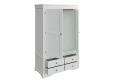 Anna White 2 Door 4 Drawer Wardrobe Only