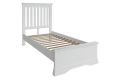 Anna White Wooden Single Bed Frame Only