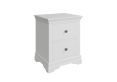 Anna White 2Drw Large Bedside Cabinet Only