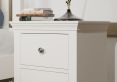 Anna White 2Drw Large Bedside Cabinet Only