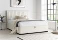 Anna Ottoman Cream Boucle - Double Bed Frame Only