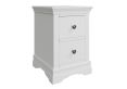 Anna White 2Drw Bedside Cabinet Only