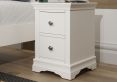 Anna White 2Drw Bedside Cabinet Only