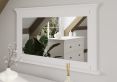 Anna White Wall Mirror Only