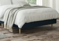 Faith Arran Cyan Super King Size Classic Shallow Base and Headboard