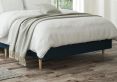 Faith Arran Cyan Double Classic Shallow Base and Headboard