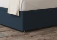 Quinn Ottoman Super King Size Arran Cyan Headboard & Base