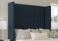Oaklyn Classic Non Storage Arran Cyan Double Base and Headboard